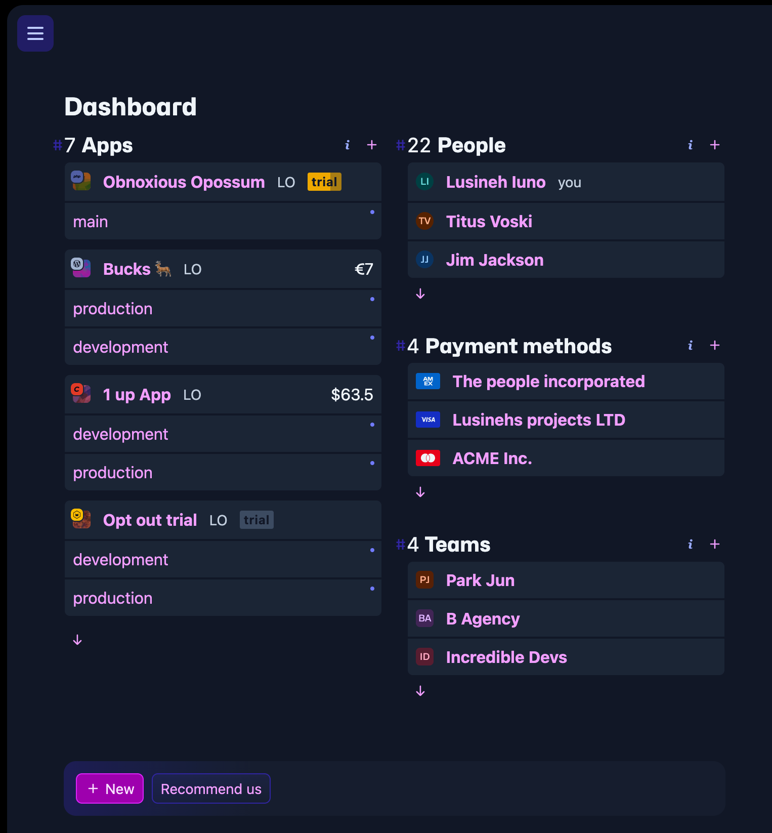 fortrabbit screenshot 1