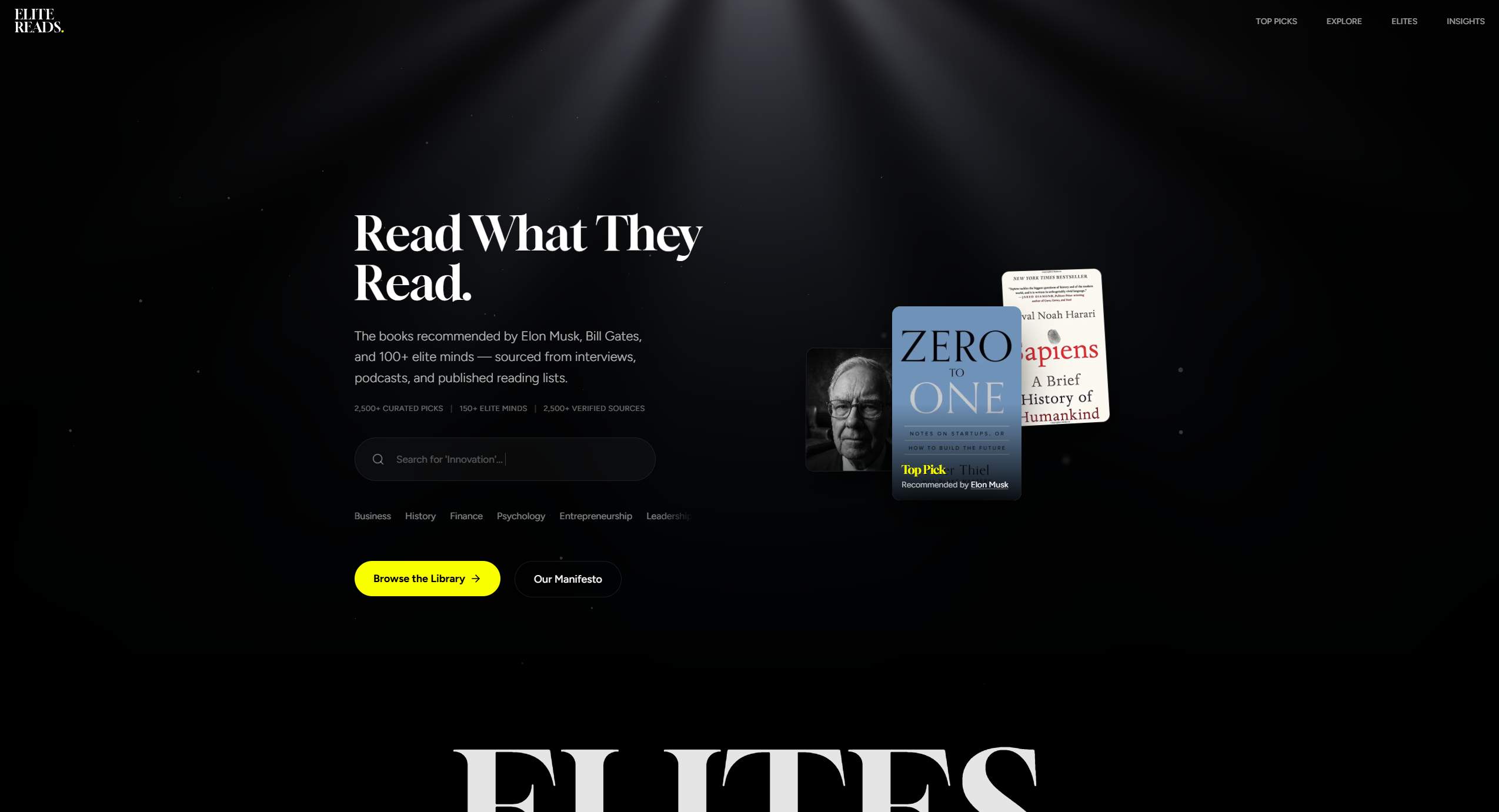 EliteReads screenshot 1
